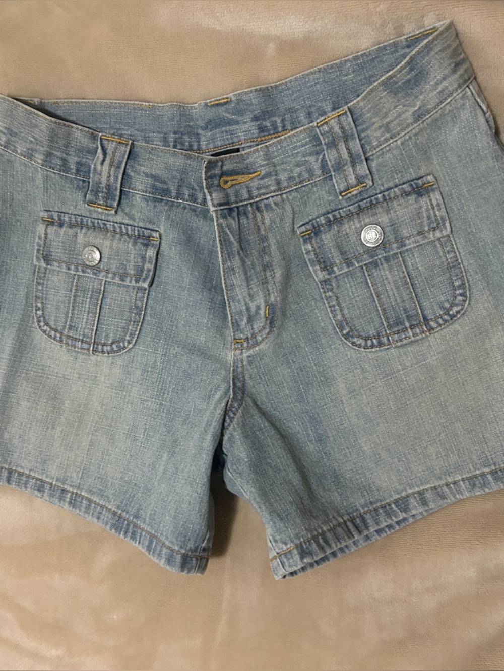 Ralph Lauren Light Wash Denim Pocket Shorts